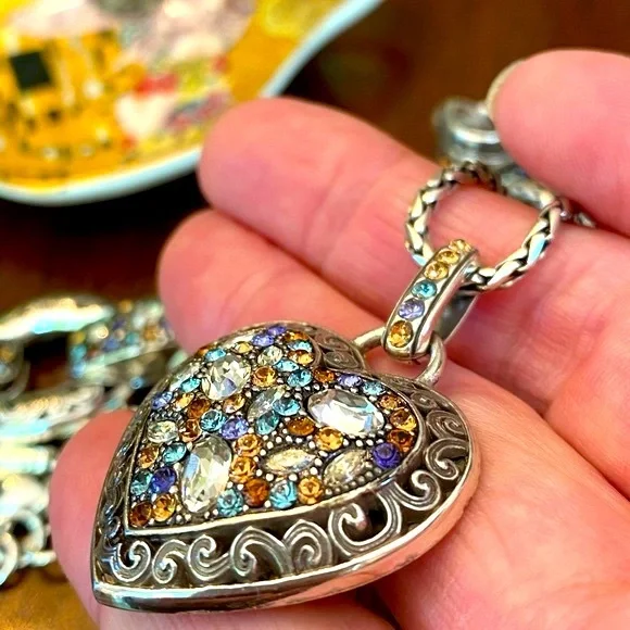 ⭐️SOLD⭐️Brighton CRYSTAL VOYAGE crystal Necklace Bracelet Earrings - Picture 14 of 16